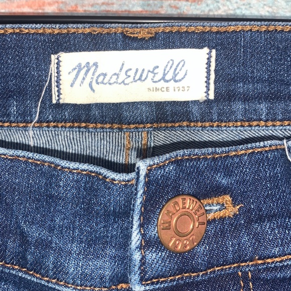 Madewell High Riser Skinny Blue Jeans 27 - Picture 4 of 8